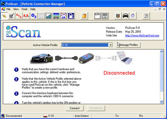 proscan car diagnostic software download